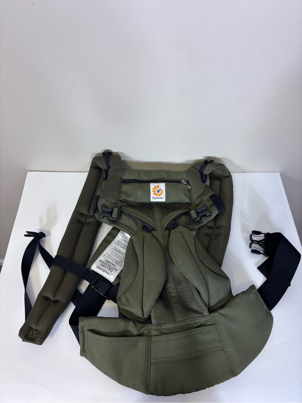 Ergobaby Olive Mesh Soft-Structured Backpack